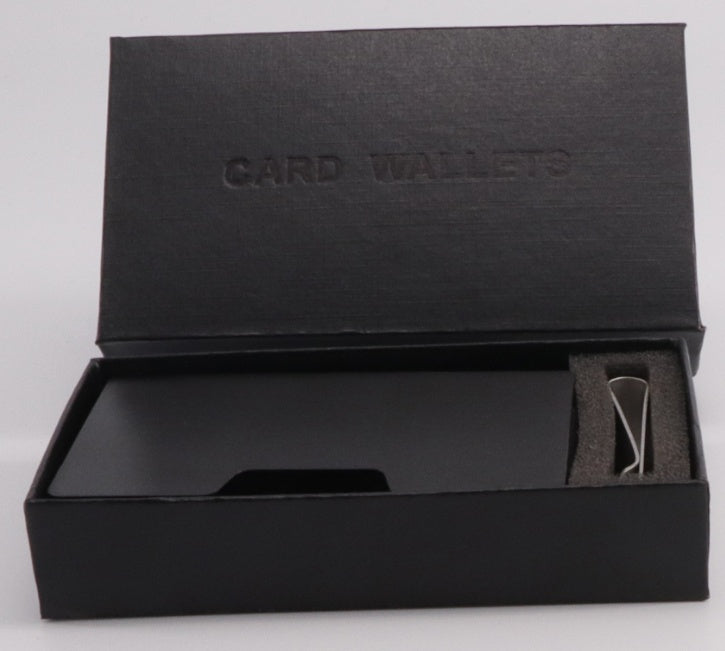 Black card wallet