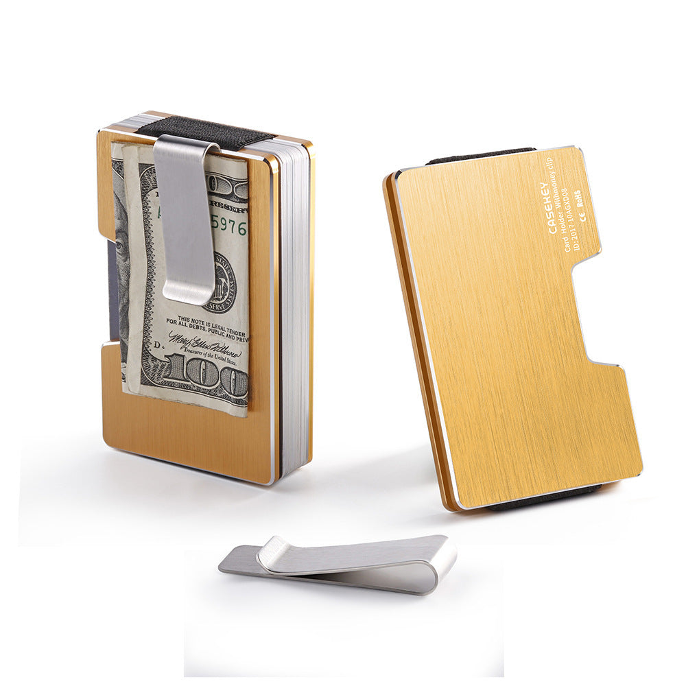 Gold card holder