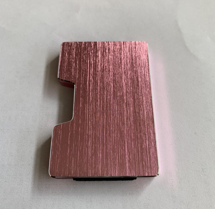 Wooden block with a unique cutout design Cardholder