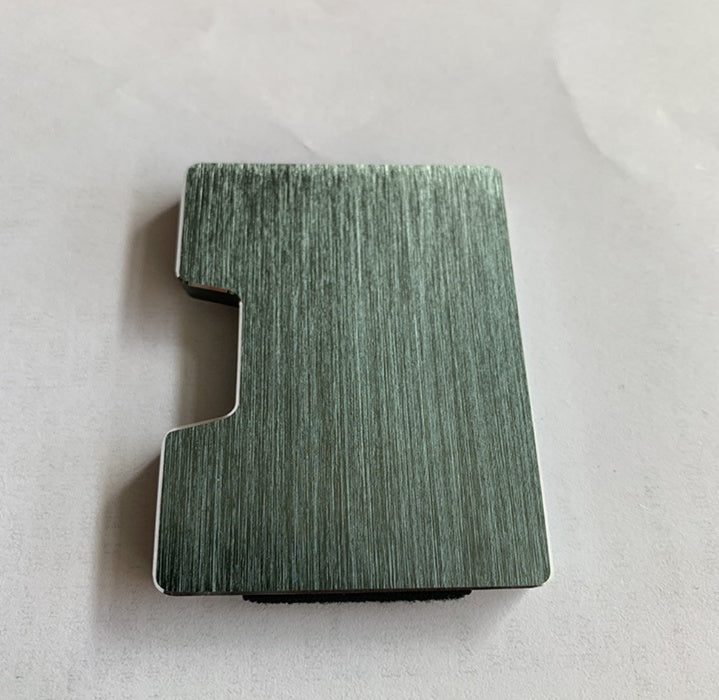 Green textured Card Holder