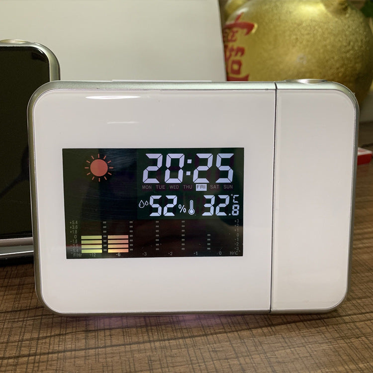 White Home Electronic Clock