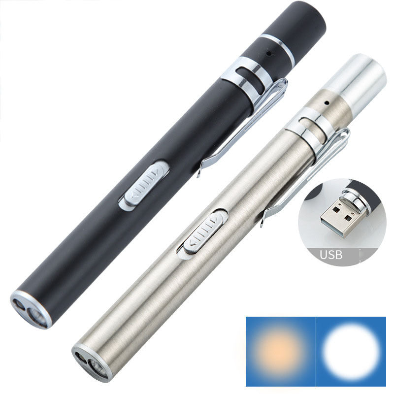 black and one silver, with a USB connection feature.